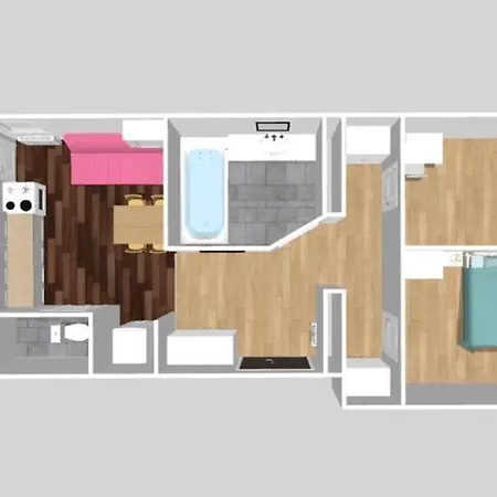 Kings Deluxe Centrum Apartamento *